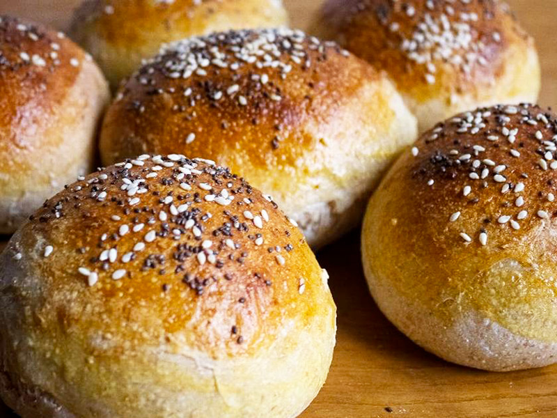 Buns con farina integrale