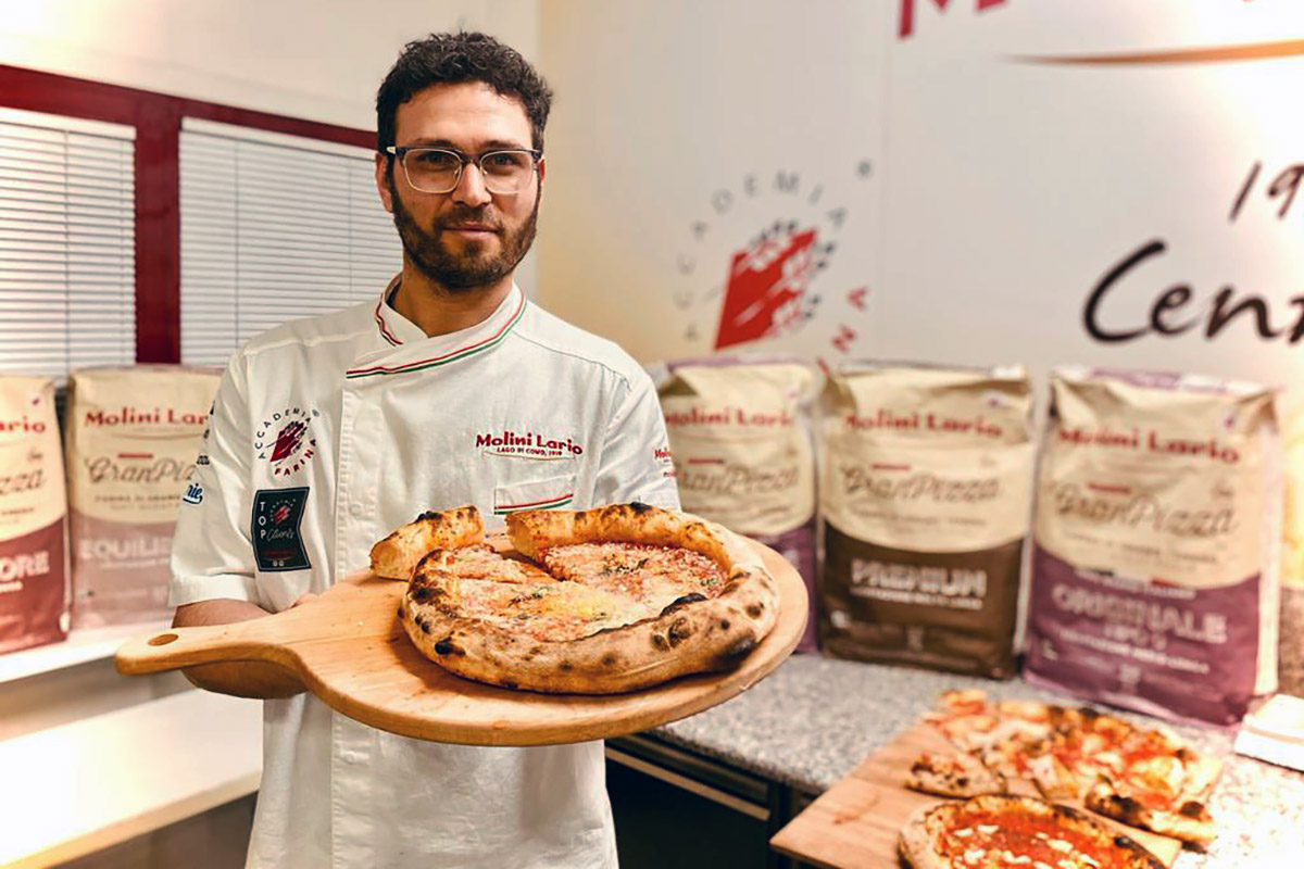 La pizza tonda di Luca D'Auria