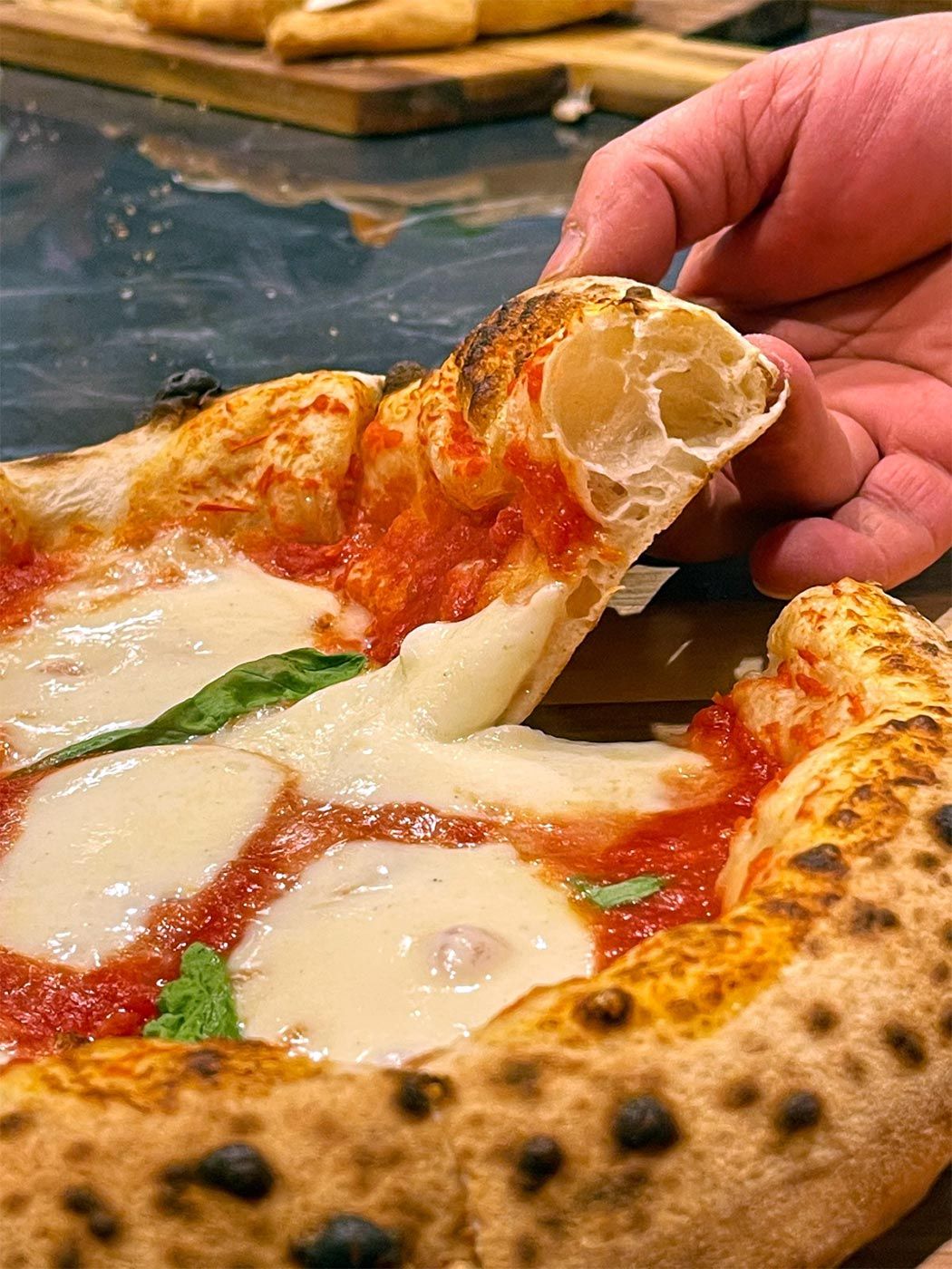 La pizza di Giovanni Valletta